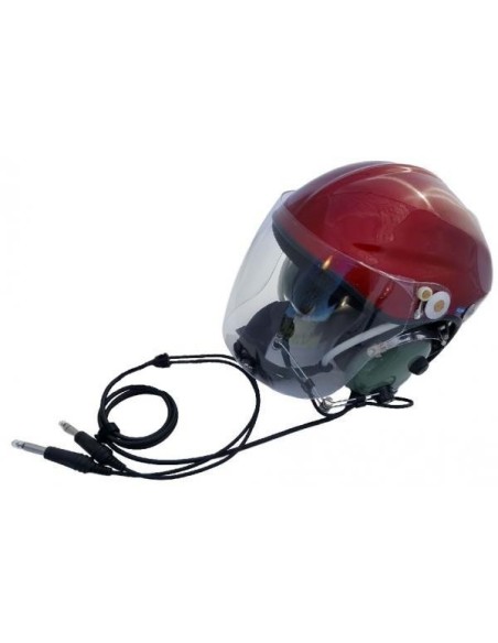 Ultra Light Gyrocopter Paramotor Helmet  ANR  General Aviation Jacks