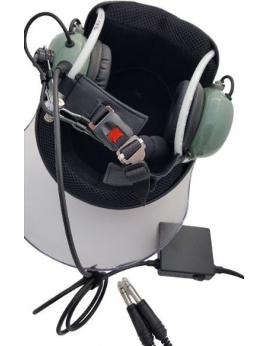 Ultra Light Gyrocopter Paramotor Helmet  ANR  General Aviation Jacks