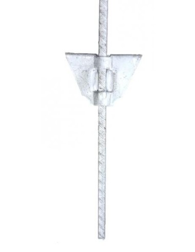 METAL POLES FOR DELIMITATING EXCLUSION SECURITY ZONE 