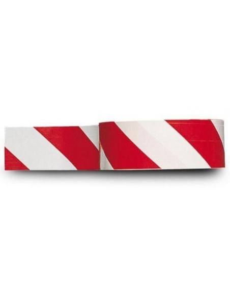 Rouleau de Rubalise Rouge Blanc. 100 m par 50 mm Rouleau de Rubalise Rouge Blanc. 100 m par 50 mm