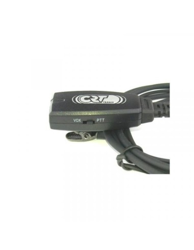 PTT Mike and Ear Hook HEADSET Kenwood Conector