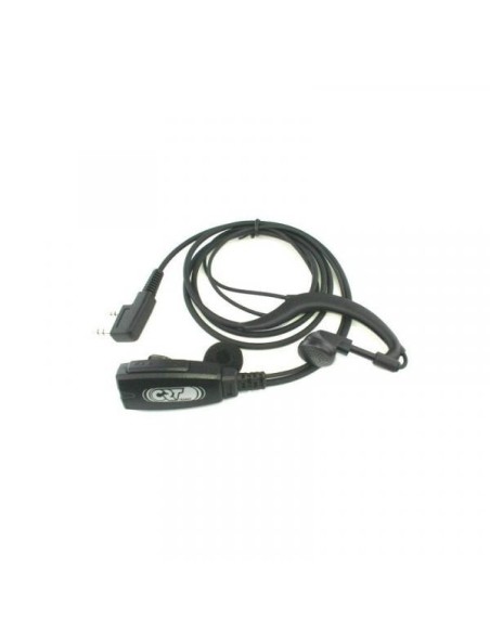 PTT Mike and Ear Hook HEADSET Kenwood Conector