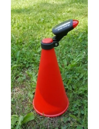 Set of 4 Red Plastic Cones for Third Pary Delimitation of Exclusion UAV Zone