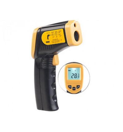Thermomètre infrarouge sans contact de -50 à 550 °C avec pointeur laser