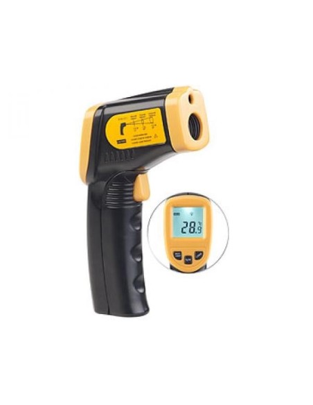 Non-contact infrared thermometer from -50 to 550°C with laser pointer