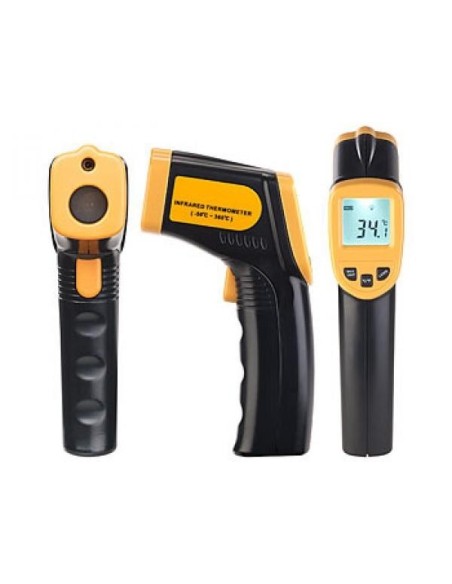Non-contact infrared thermometer from -50 to 550°C with laser pointer