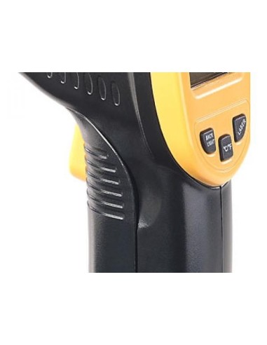 Non-contact infrared thermometer from -50 to 550°C with laser pointer