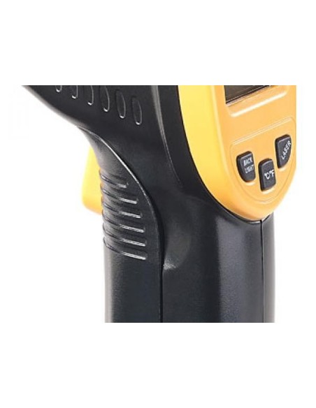Non-contact infrared thermometer from -50 to 550°C with laser pointer