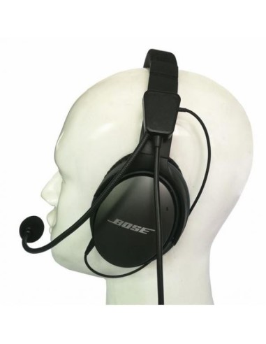 KLIPPER Aviation Mike for BOSE® ANR QC-25 Quiet Confort® Headset