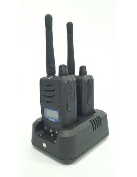 TTI TX 110 Paire de Talky Walky Radio Professionnelles (PMR446) connectique ICOM TTI TX 110 Paire de Talky Walky Radio Professionnelles (PMR446) connectique ICOM