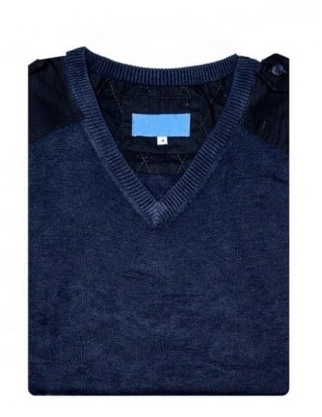 Pull-over coton V Collar Without Sleeves for Pilot and Cabin Crew