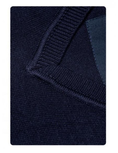 Pull-over Laine Léger Col V manches longues Pilote et Personnel Navigant