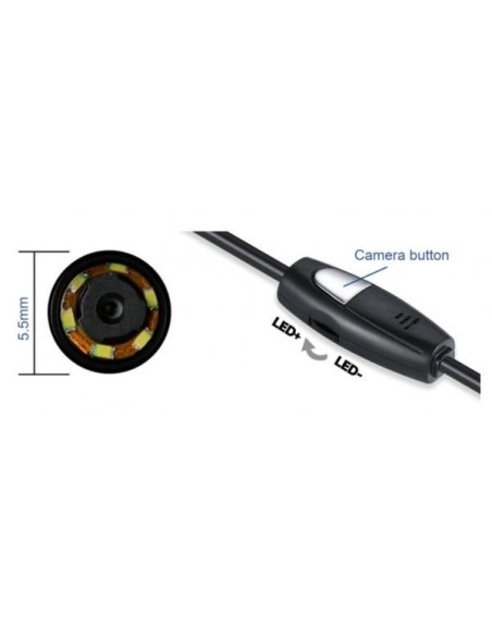 Endoscope caméra d'inspection 3 en 1 – Android, Type-C et PC Endoscope caméra d'inspection 3 en 1 – Android, Type-C et PC