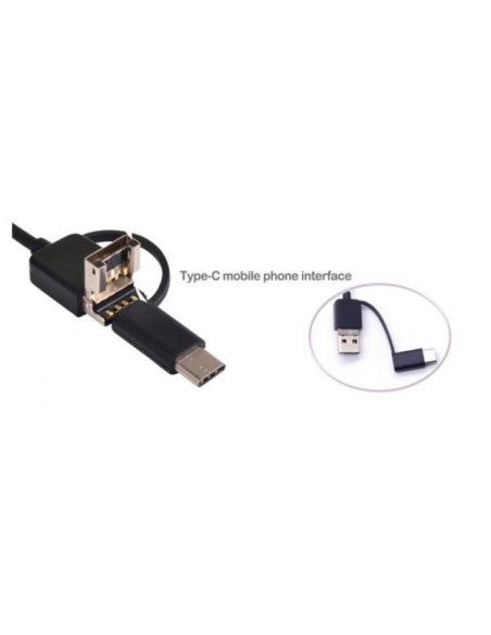 Endoscope caméra d'inspection 3 en 1 – Android, Type-C et PC Endoscope caméra d'inspection 3 en 1 – Android, Type-C et PC
