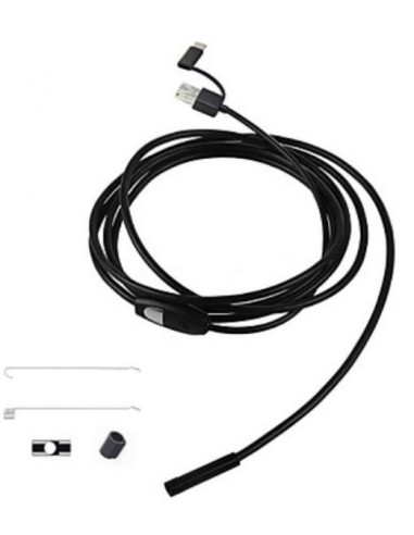 Endoscope caméra d'inspection 3 en 1 – Android, Type-C et PC