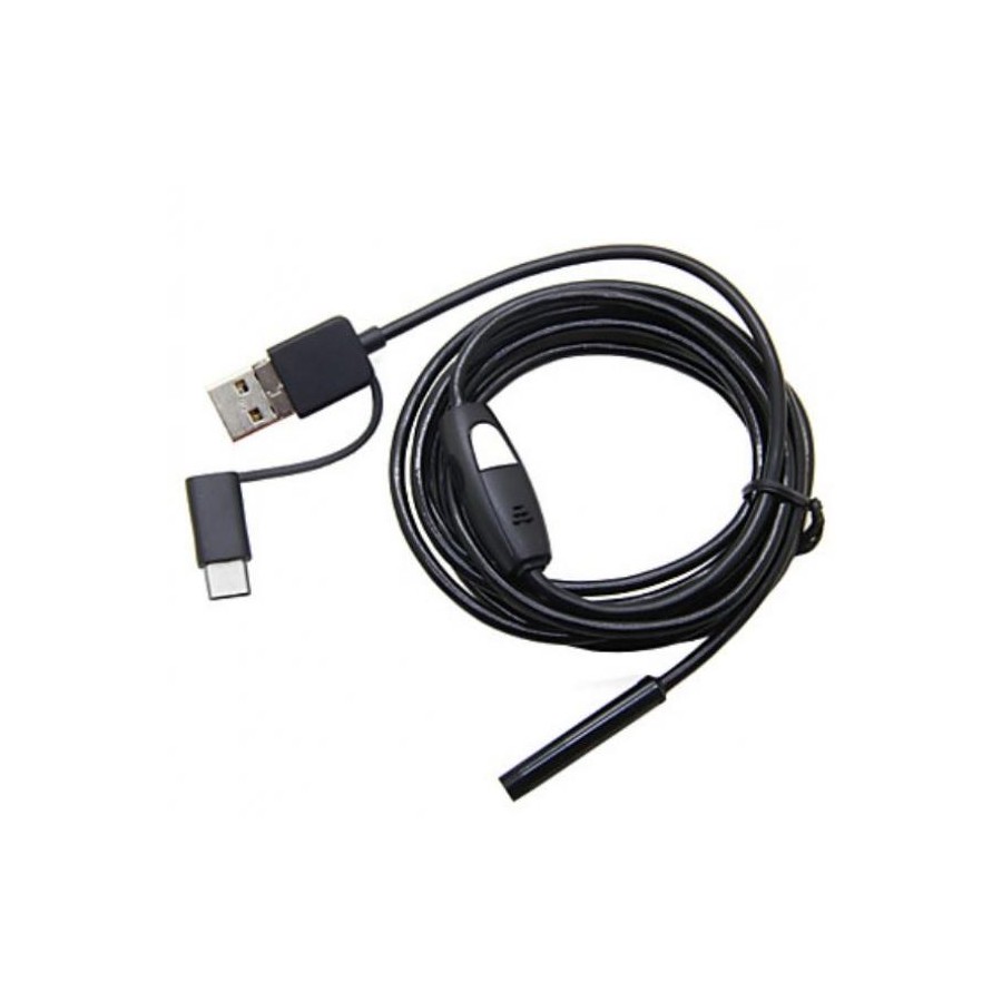 3 in 1 USB Type C & Endoscope Inspection Camera for Android  and PC 8mmUS NEW