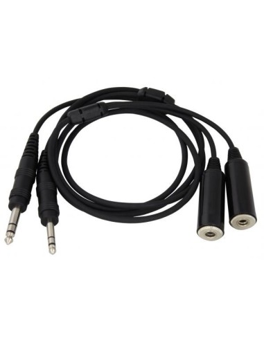 Extension cable for standard general aviation plugs - 7m