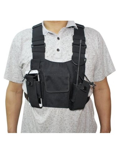 Housse Etui Holster 3 Poches Poitrine