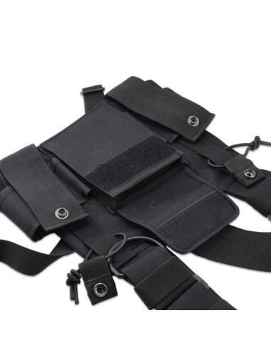 Housse Etui Holster 3 Poches Poitrine