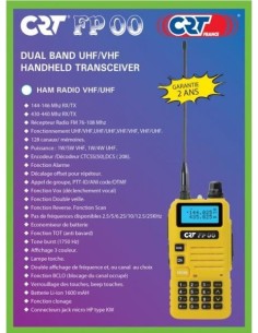 CRT 2 FP (Free Flight) Transceiver bi-band VHF-UHF 2