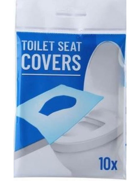 Couvre Siège Protection de Toilette WC Jetable Biodégradable