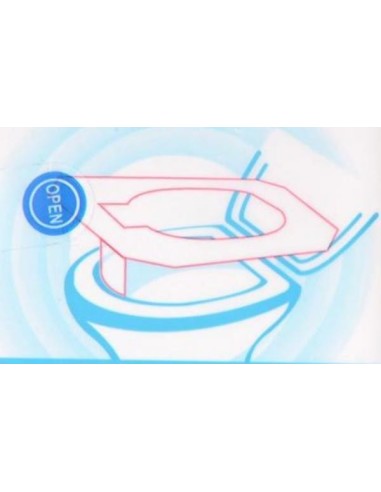 COUVRE SIEGE PROTECTION DE TOILETTE JETABLE