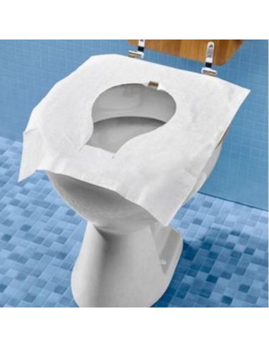 Couvre Siège Protection de Toilette WC Jetable Biodégradable