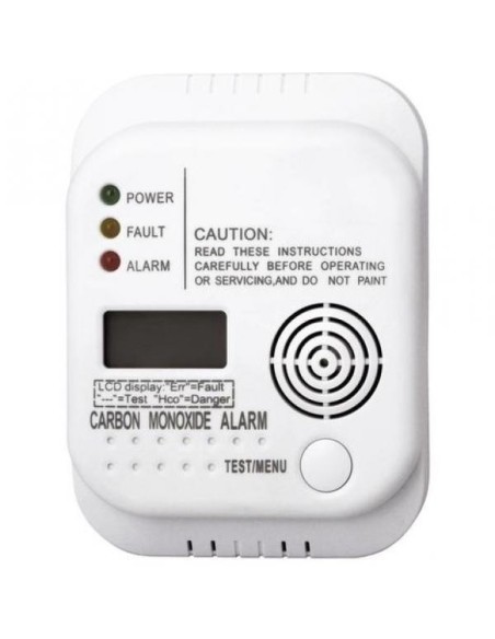 CO Detector with Visual and SOUND Alarm Direct reading of mesure on LCD Screen CO Detector with Visual and SOUND Alarm Direct reading of mesure on LCD Screen