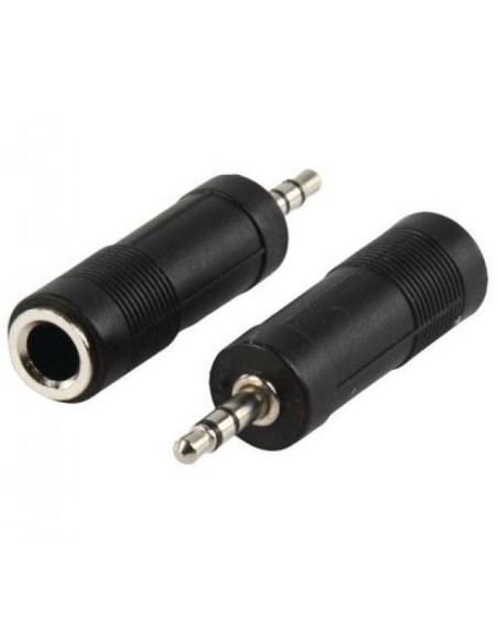Adaptateur Audio Jack 3,5 Male - 6,35 Femelle Adaptateur Audio Jack 3,5 Male - 6,35 Femelle