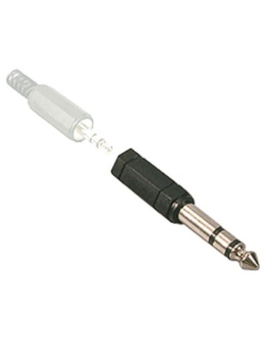 Audio Jack Adapter 6.35 Male - 3.5 Female