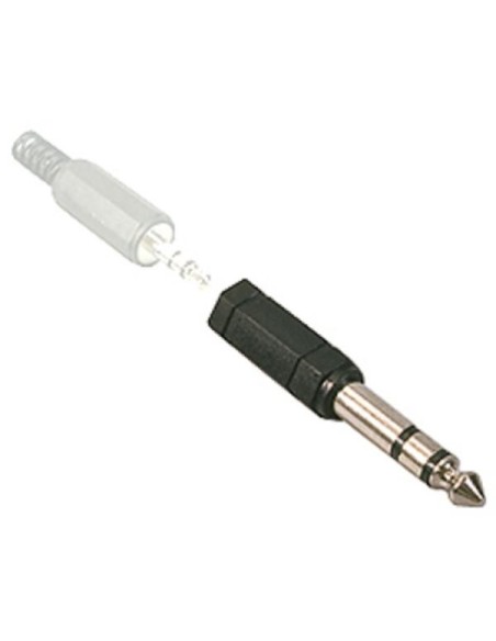 Adaptateur Audio Jack 6.35 Male - 3.5 Femelle