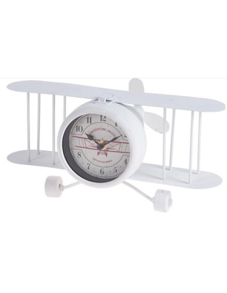 AVION HORLOGE de DECORATION