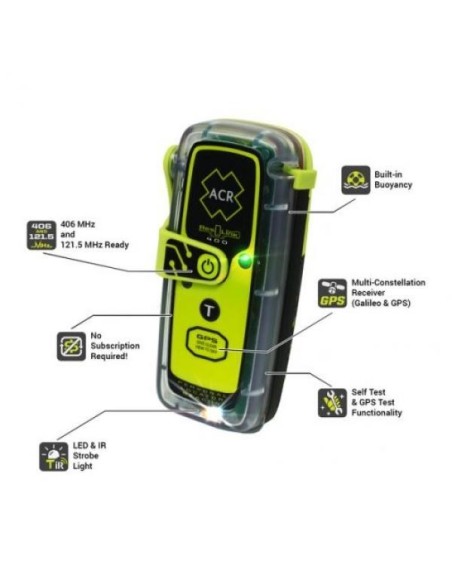 INDIVIDUAL DETECTION BEACON ACR RESQLINK™400+ 406 MHz with GPS