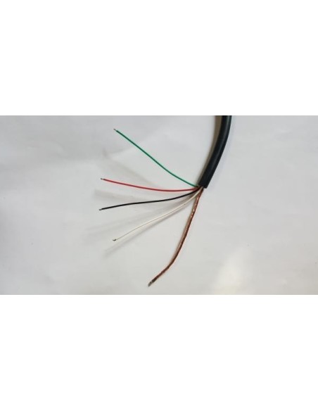 Replacement cable for aviation headset with dual jacks STEREO Replacement cable for aviation headset with dual jacks STEREO