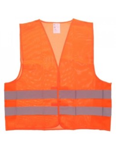 Gilets Sécurite Réflecif Haute Visibilité ORANGE ou JAUNE