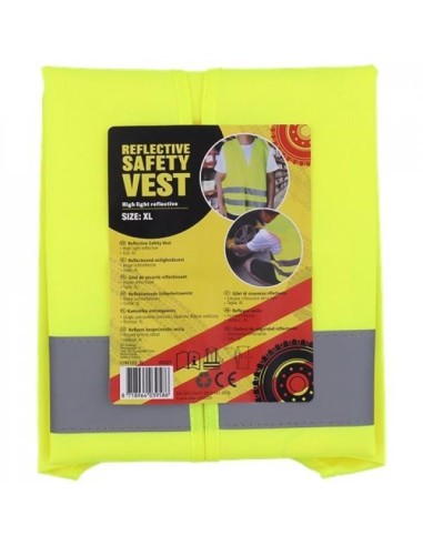 High Visibility Reflective Safety Vest ORANGE or YELLOW