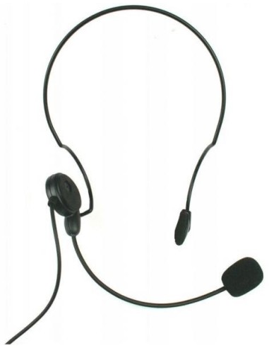 ULTRA LIGHT ONE SIDE HEADSET CRT VL Thumb PTT Kenwood Jack