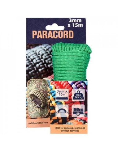 Paracorde - Cordelette de sécurité 3 mm x 15 mètres