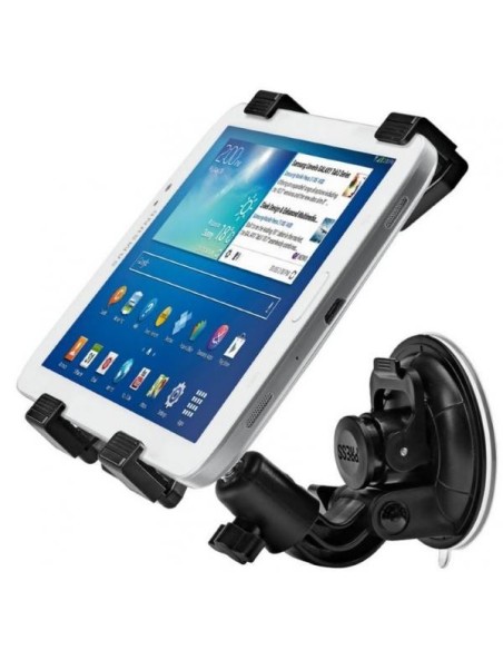 Support Tablette GPS Smartphone à VENTOUSE forte Support Tablette GPS Smartphone à VENTOUSE forte
