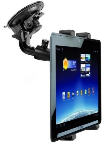Support Tablette GPS Smartphone à VENTOUSE forte