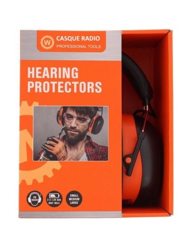 Casque RADIO protection auditive anti-bruit PASSIVE