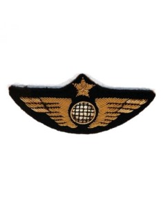 Pilot Wing Classic Globe Gold