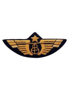 Pilot Wing For Helicopter Pilot Gold with hooks