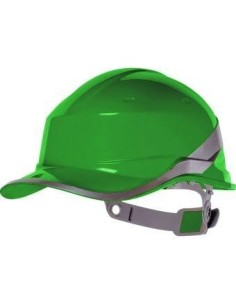 Green Polyethylene Safety Helmet