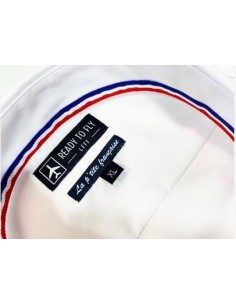 Chemise pilote "La p'tite française" Manches Longues ou Courtes 2