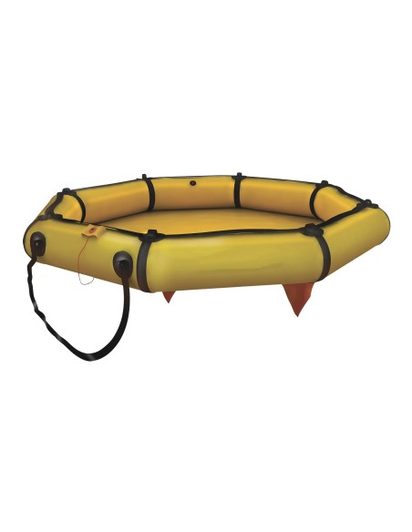 Extra Light Rescue and Survival LifeRaft 4 or 6 Person