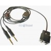 Extension cable for standard general aviation plugs - 2m