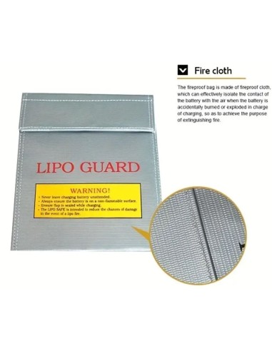 Fireproof bag for LiPo batteries
