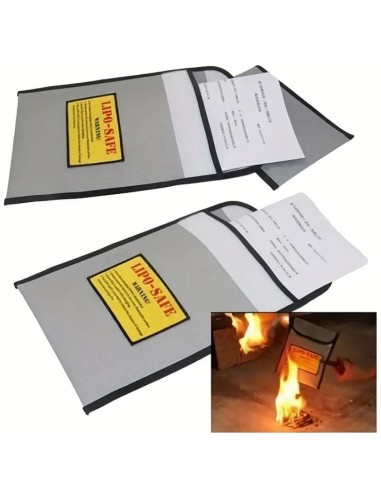 Fireproof bag for LiPo batteries