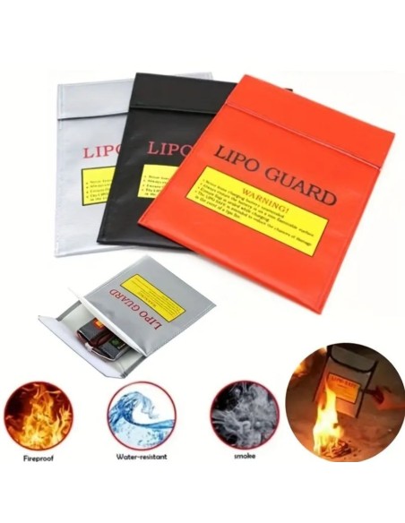 Fireproof bag for LiPo batteries Fireproof bag for LiPo batteries